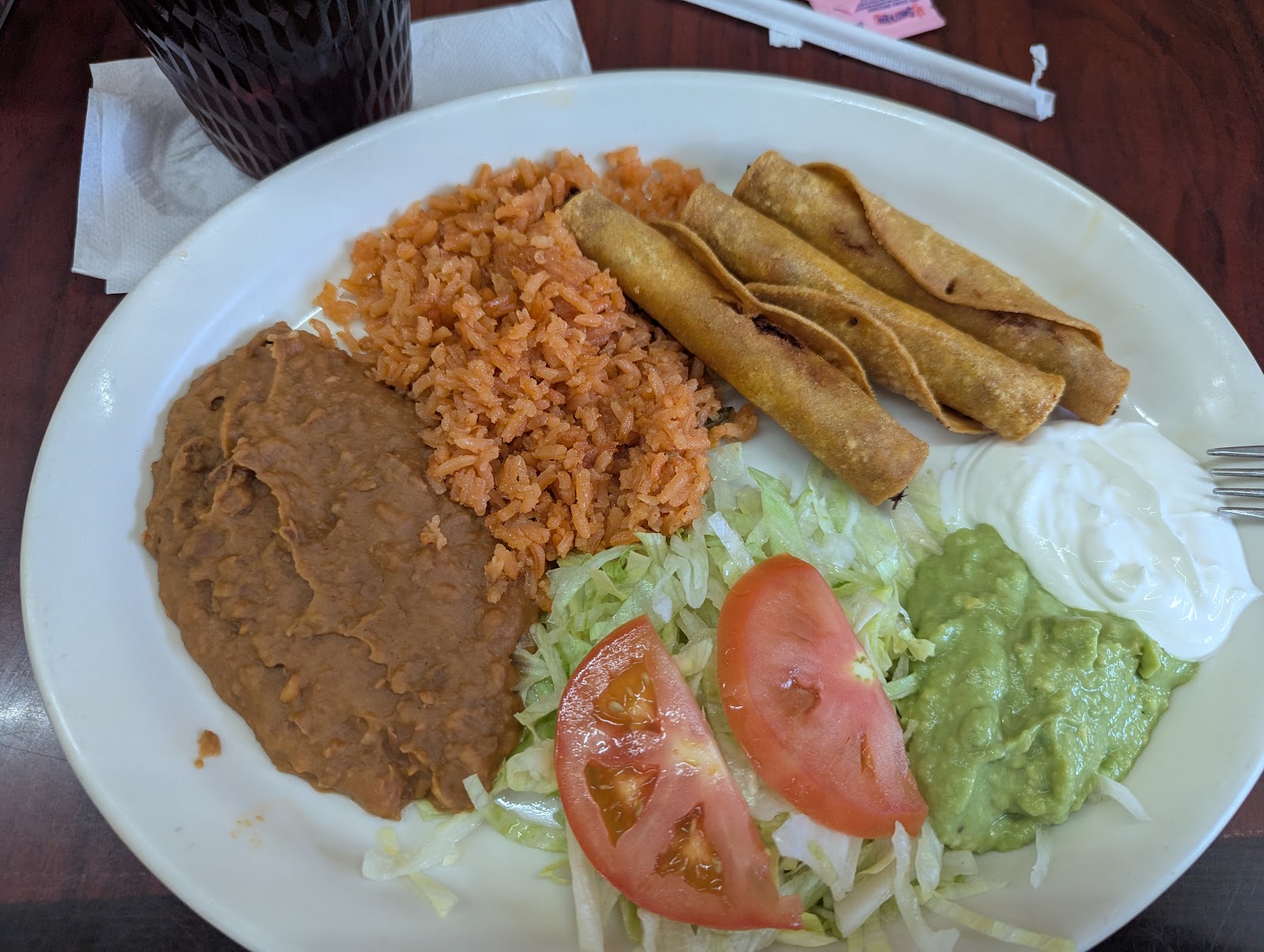 Jalisco Taqueria storefront on C Street in downtown Floresville, Texas